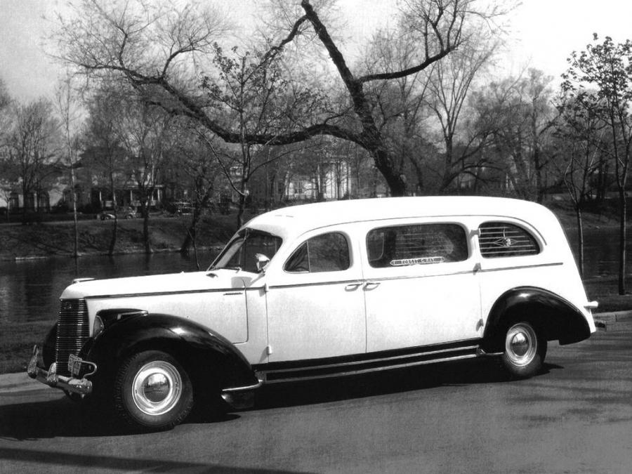  Studebaker President Arlington Funeral Car by Bender 1938 года  (фото 1 из 1)